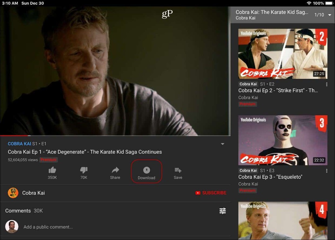 Téléchargez des vidéos YouTube Premium sur des appareils Android ou iOS