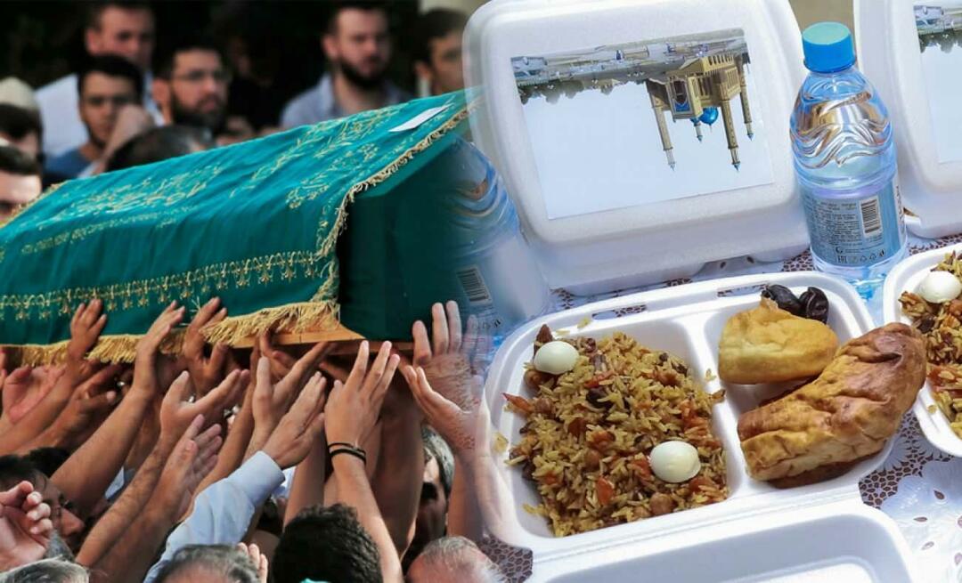 Est-il permis de distribuer de la nourriture après un mort? Le propriétaire des pompes funèbres doit-il donner de la nourriture dans l'islam ?