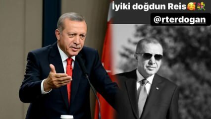 Actions spéciales de noms célèbres pour l'anniversaire du président Erdoğan