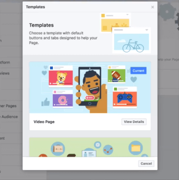 Facebook teste un nouveau modèle vidéo pour Pages qui met la vidéo et la communauté au centre de la page d'un créateur, avec des modules spéciaux pour des éléments tels que des vidéos et des groupes.