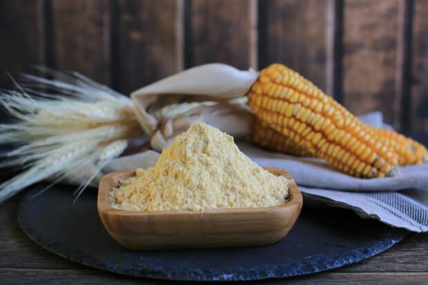 forme pure de farine de maïs
