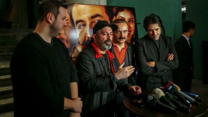 Cem Yılmaz et Şahan Gökbakar à la première du film de Yılmaz Erdoğan!