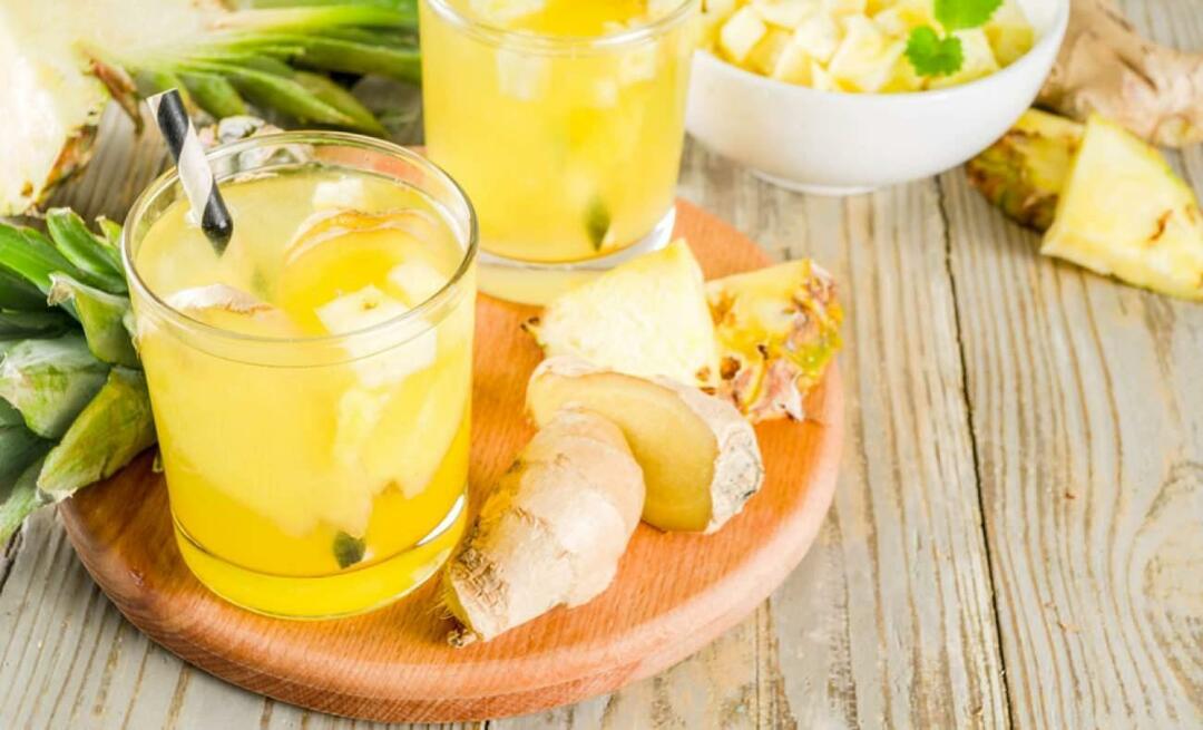 Comment faire une limonade anti-œdème? Recette détox pour soulager les œdèmes à l'ananas! Recette détox apaisante