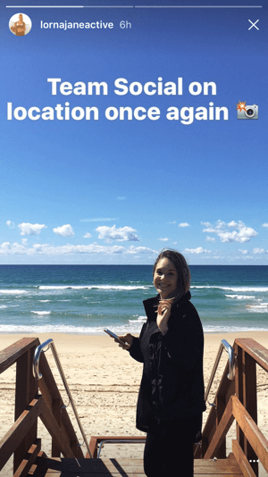 lorna jane histoire active instagram