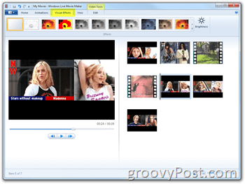 Microsoft Windows Live Movie Maker - Comment faire des films à la maison Madonna