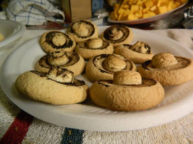 recette de biscuits aux champignons
