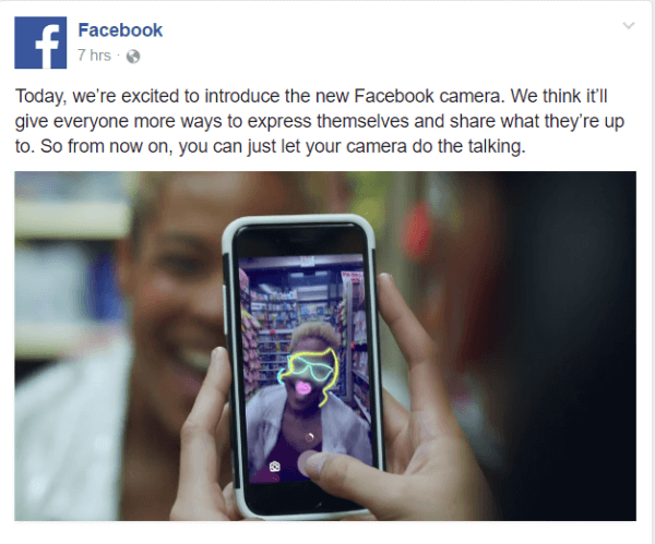 Facebook déploie ses histoires Facebook dans le monde entier.