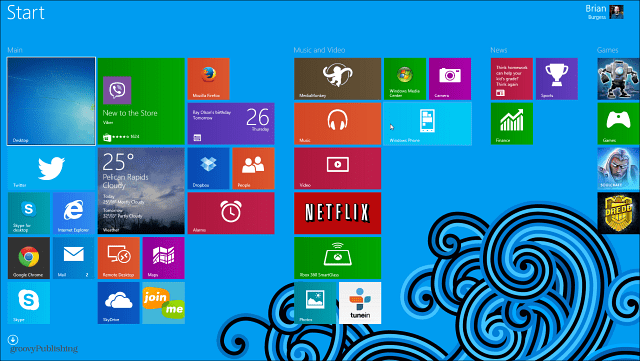 Conseil Windows 8.1: rendre le bureau et l'arrière-plan de l'écran de démarrage identiques