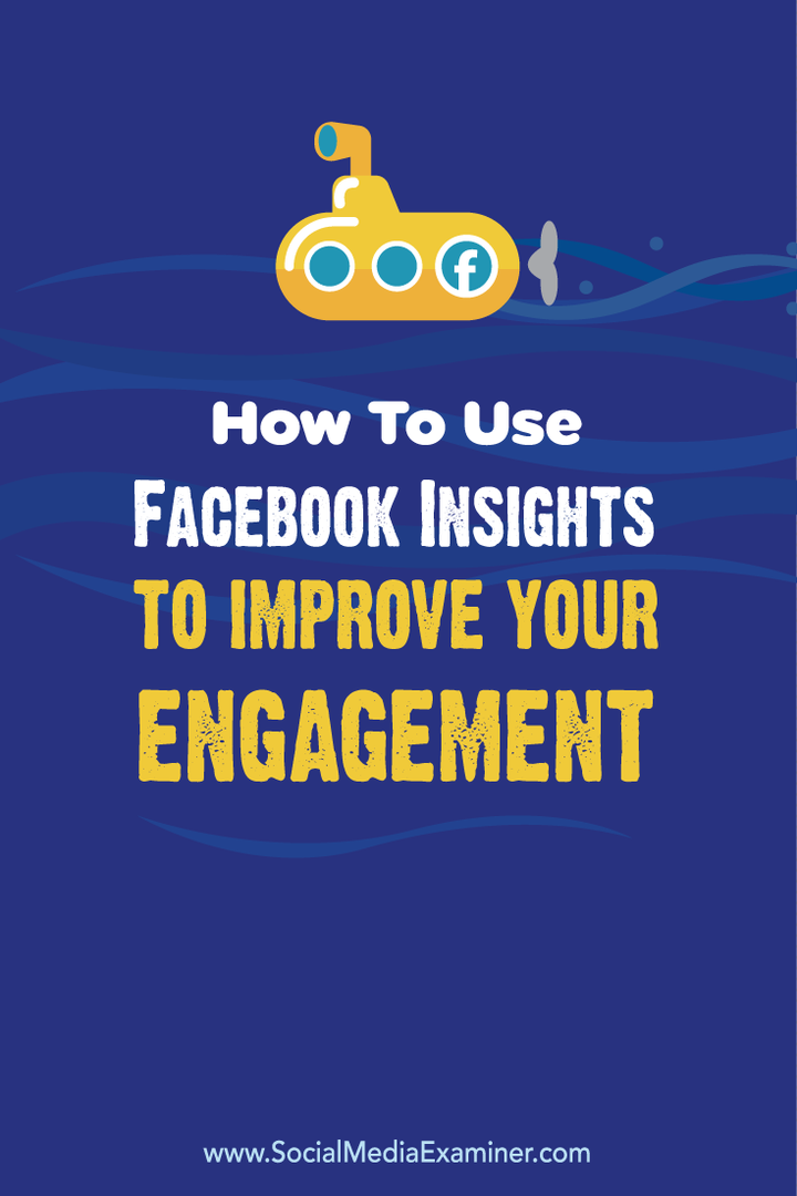 comment utiliser les insights de Facebook pour améliorer votre engagement