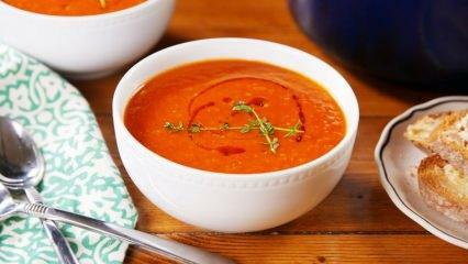 Comment faire de la soupe aux tomates le plus simple? Conseils pour préparer une soupe aux tomates à la maison