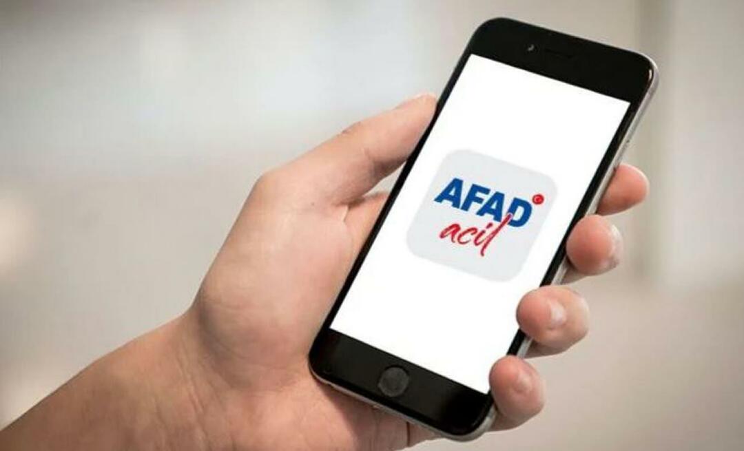 Qu'est-ce que l'application d'appel d'urgence AFAD? A quoi sert l'application d'appel d'urgence AFAD ?