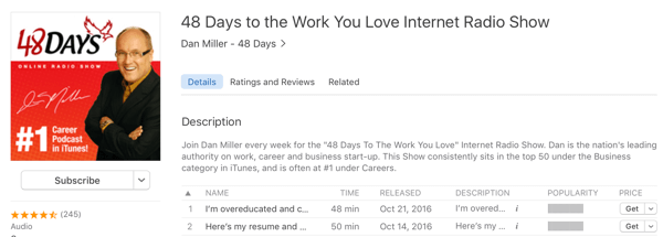 48 jours au travail que vous aimez