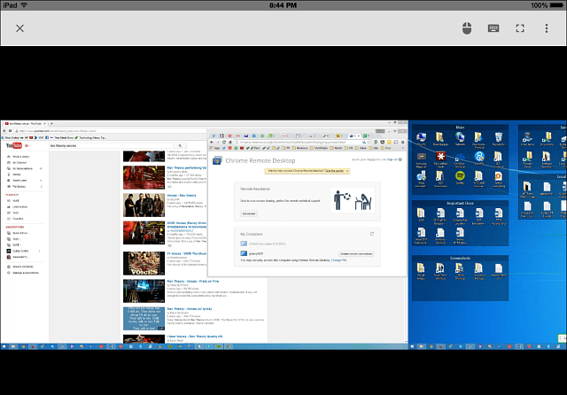 accès à distance à un PC Windows 8.1