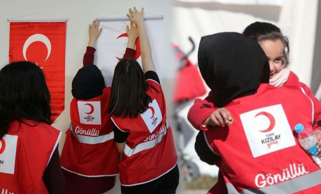 Comment devenir bénévole pour le Croissant-Rouge turc? Où postuler pour un volontaire à Kızılay? 