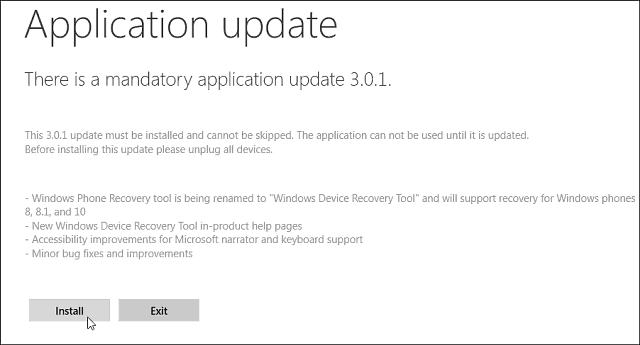 L'outil de récupération de Windows Phone a un nouveau nom et de nouvelles fonctionnalités