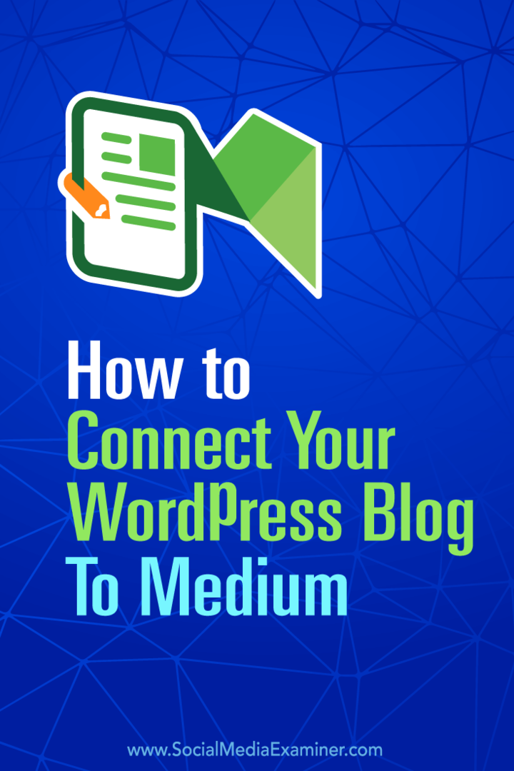 Conseils sur la façon de publier automatiquement vos articles de blog wordpress sur Medium.