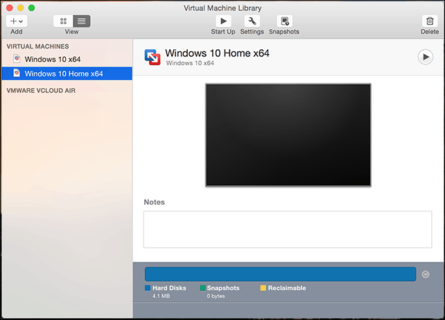 Créer une machine virtuelle Windows 10 personnalisée sur Mac avec VMware Fusion 8