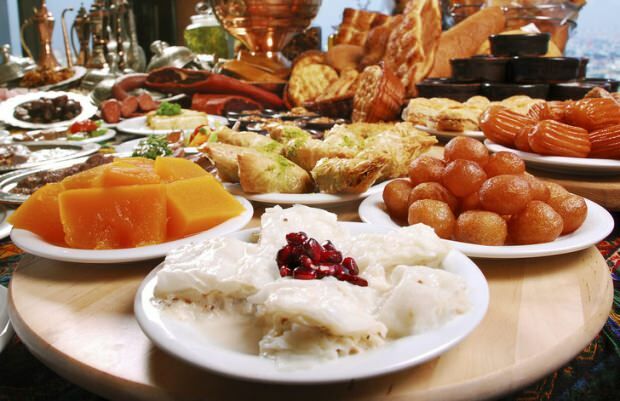 Réglage de la table du Ramadan