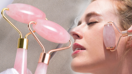Comment faire un massage de la peau avec de la pierre de quartz rose? Comment utiliser les rôles Rose Quartz?