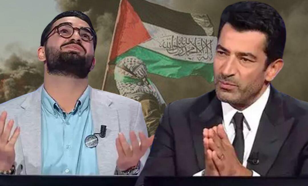 La question palestinienne a trouvé un écho dans Millionnaire! Déclaration frappante de Kenan İmirzalıoğlu