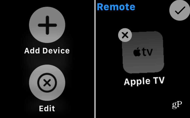 Supprimer Apple TV de Watch