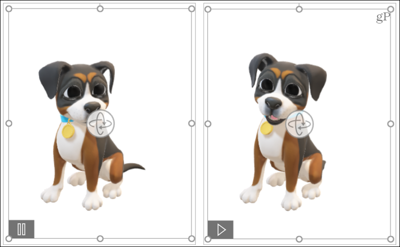 Modèles 3D animés dans Microsoft Office