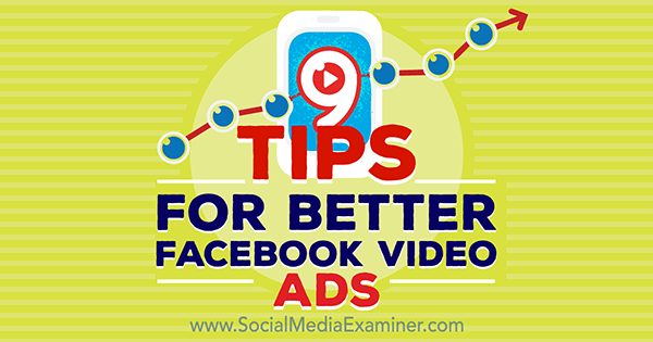 optimiser les publicités vidéo sur facebook