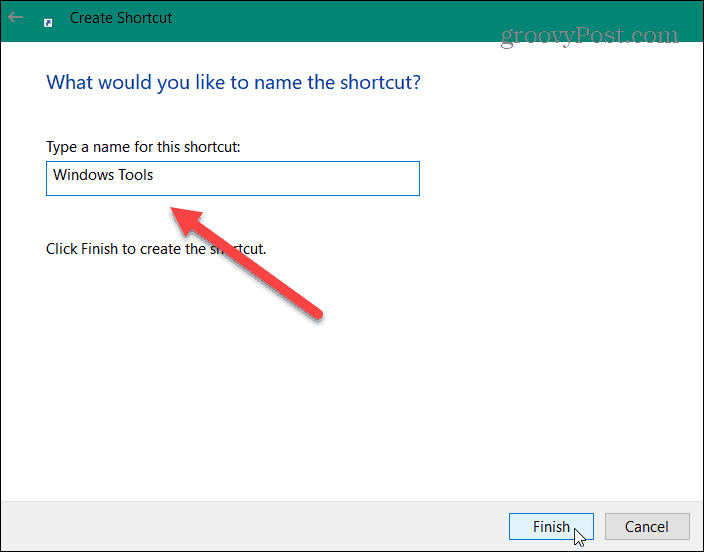 Nom Raccourci des outils Windows