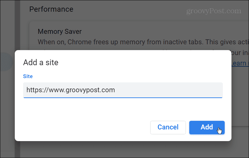 Activer les onglets d'économiseur de mémoire dans Google Chrome
