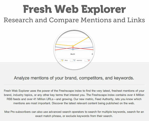 explorateur web frais moz