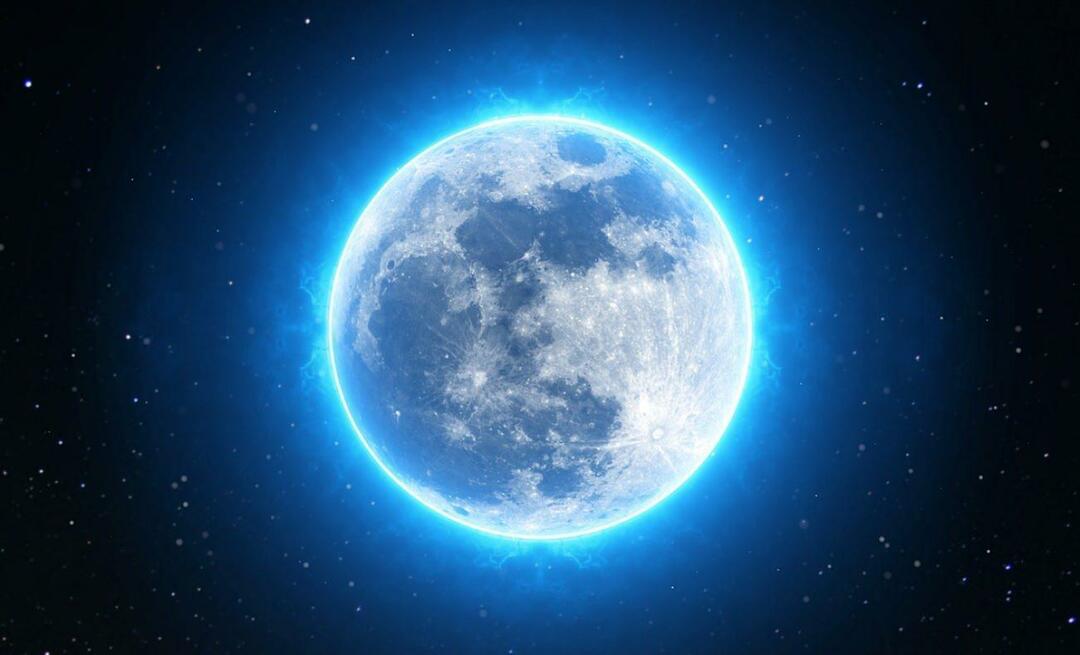 Qu'est-ce qu'une Lune bleue? Quand aura lieu la Lune Bleue? Sera-t-il vu depuis la Turquie? 