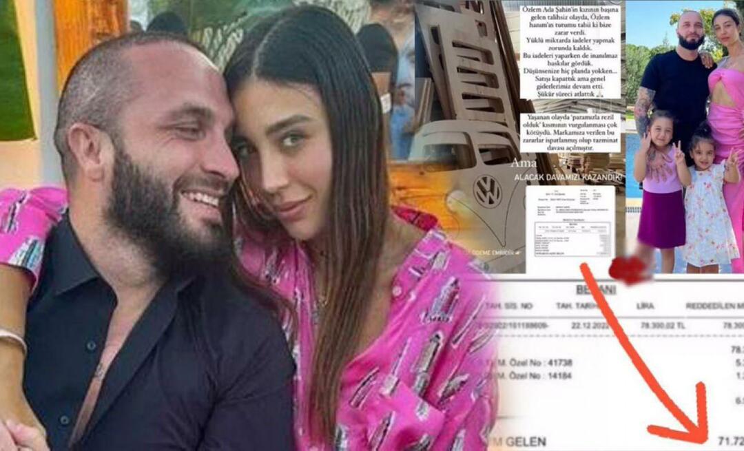 Triste nouvelle pour Berkay Şahin et sa femme Özlem Ada! La marque qu'il poursuit...