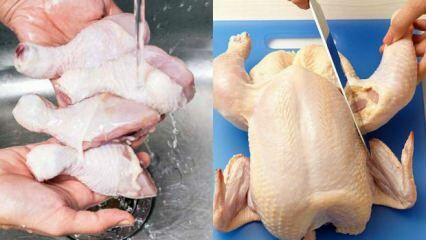 Comment couper le poulet entier le plus facilement?
