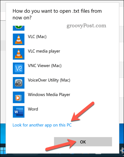 Choisir une application pour ouvrir un type de fichier sur Windows 11