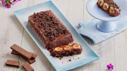 Comment faire un gâteau au pudding aux gaufrettes? Recette de gâteau facile avec peu d'ingrédients!