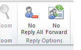 Comment empêcher la réponse à tous dans Outlook 2010