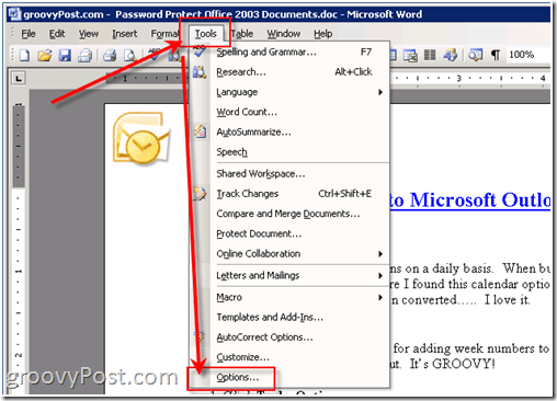 Mot de passe protéger Excel 2003