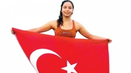 La femme turque la plus rapide traversant la Manche: Bengisu Avcı 