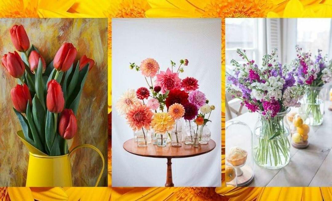 Comment utiliser les fleurs dans la décoration de la maison? Comment réaliser une décoration florale ?