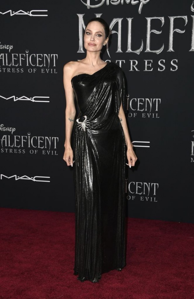 Angelina Jolie en première au film Maléfique