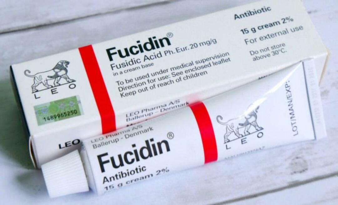 Que fait la crème Fucidin? Comment utiliser la crème Fucidin? Prix ​​de la crème Fucidin 2023