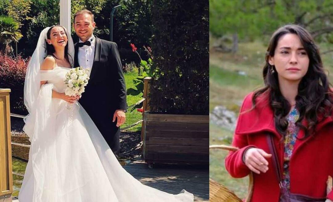 Nazlı Pınar Kaya, Cemile de la montagne Gönül, s'est mariée! Sa co-star ne l'a pas laissé tranquille