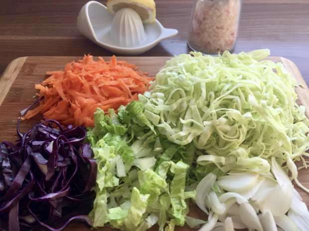 Comment faire une salade de chou salade de chou pratique?