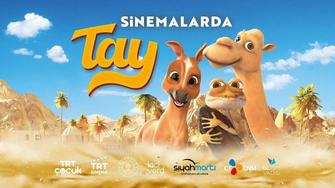 La coproduction TRT "TAY" sera le premier film d'animation turc à sortir au Moyen-Orient
