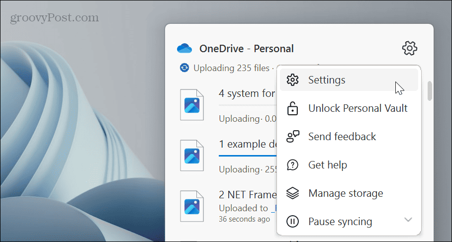 Souvenirs de OneDrive