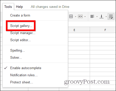 Gestionnaire de scripts d'installation de Gmail Meter