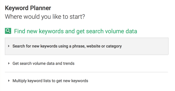 Utilisez Google Keyword Planner pour rechercher des mots clés à ajouter à la description de votre vidéo.