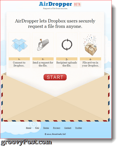 Module complémentaire AirDropper Dropbox en action