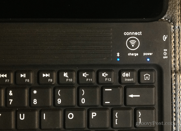 Activer le clavier Bluetooth