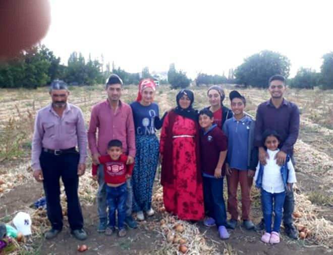 Hikmet Karabulut et sa famille